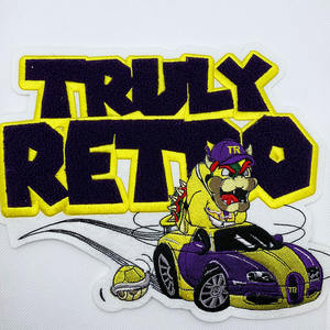 Mode sacs personnalisés chapeaux perle 3M auto-adhésif imprimé paillettes d'or ortha evra chenille fer sur Patch de broderie - Product Image 3