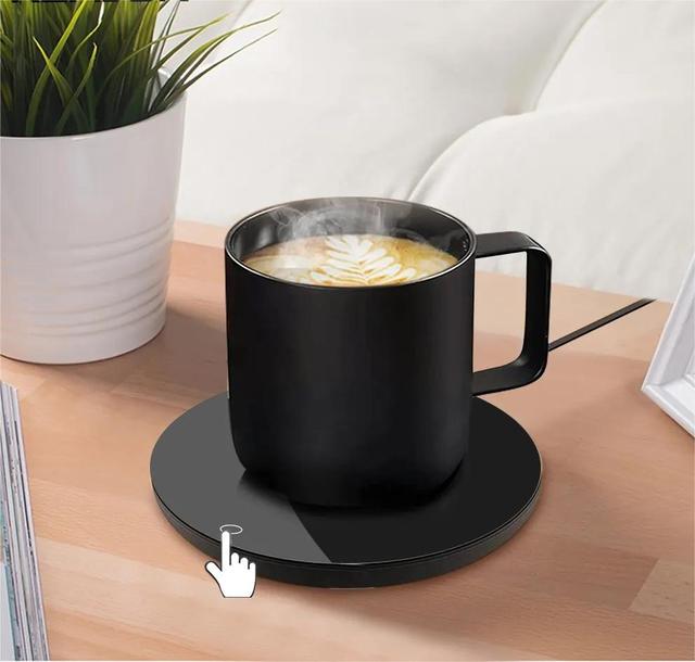Coffee Cup Heater Mug Warmer USB Heating Pad Electric Milk Tea Water Thermostatic Coasters for Home Office Desk DC 5V NO CUP
