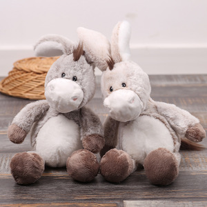 Superzachte ezel knuffels groothandel kinder slaapdolls promotiegeschenken knuffel pluche boerderijdieren ezel speelgoed - Product Image 2