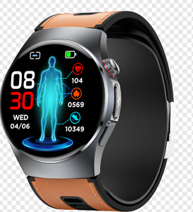 <span class=keywords><strong>Montre</strong></span> <span class=keywords><strong>connectée</strong></span> S201 à succès avec pompe à air, <span class=keywords><strong>ECG</strong></span>, écran AMOLED 1,56 pouces, moniteur de tension artérielle précis, appel SOS, NFC pour personnes âgées - Product Image 5