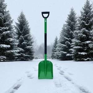 Pelle à neige 8,5 pouces en alliage d'aluminium avec manche en T, grande capacité, pour allée et jardin - Product Image 2