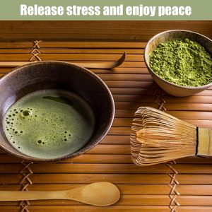 Ensemble de fouets japonais pour <span class=keywords><strong>matcha</strong></span>, ensemble parfait pour préparer une tasse de <span class=keywords><strong>matcha</strong></span> traditionnelle faite à la main à partir de bambou 100% naturel - Product Image 4