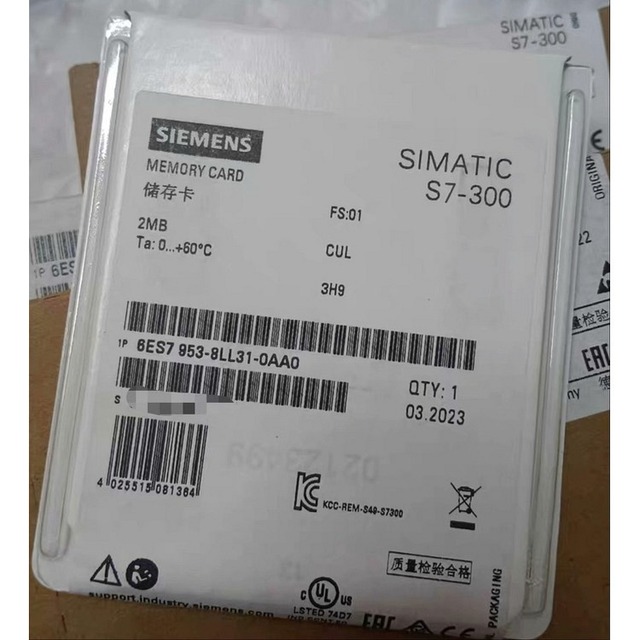 Plc 6es7953-8ll31-0aa0 Memory Card Module for Plc Program Storage Plc