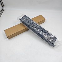 Panneau de gestion de câbles ABS 1U 2U 19 pouces, organisateur de câbles horizontal pour armoire réseau, gestion de câbles en plastique 1U de qualité supérieure