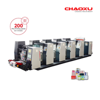 Machine d'impression flexographique rouleau à rouleau entièrement servo pour sacs en carton, nylon, BOPP, OPP, PVC, PET, PE, pour l'alimentation durable sans OGM