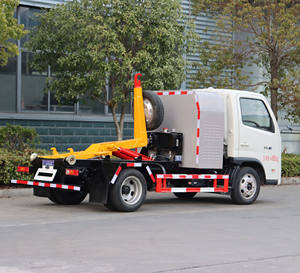 Camión Compactador Eléctrico Foton 4x2 Desmontable para Transporte de Basura con Brazo <span class=keywords><strong>Gancho</strong></span>, Compartimento Separable Personalizado y Autovolcador - Product Image 5