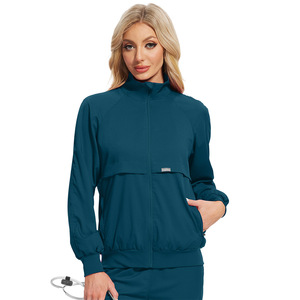 52002 forro de malla con cremallera costuras reforzadas de invierno ropa de mujer nativa uniforme médico para hombres chaqueta médica - Product Image 1