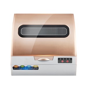 Mini lave-vaisselle de comptoir compact et portable pour la maison, le camping-car, le bureau, avec séchage et désinfection, corps fin NHD01001 - Product Image 3
