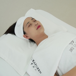 Makeup Shower Bath <strong>Wrap</strong> Headband <strong>Velcro</strong> Adjustable Ultra Soft Terry Cloth Stretch <strong>Towels</strong> for Face Washing Shower Yoga and Makeup - Product Image 3