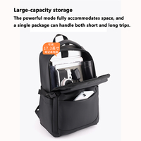 Sac à dos pour ordinateur portable en polyester Oxford imperméable de grande capacité, de bonne qualité, tendance, pour les étudiants