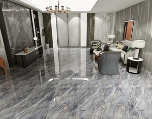 Carreaux de porcelaine émaillée pleine brillance de 750x1500mm, style chinois, grandes dalles murales, carreaux de sol brillants pour chambre à coucher - Product Image 4