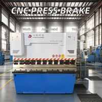 100 160 tonnes aluminium plaque pli manuel Auto CNC 4 + 1 axe hydraulique pliant cintreuse Machine Section chine métal professionnel