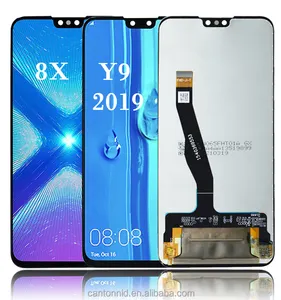 Easit wholesale price mobile phone replacement displays y lcd for huawei 8x y9 2019 JKM LX1 LX2 LX3