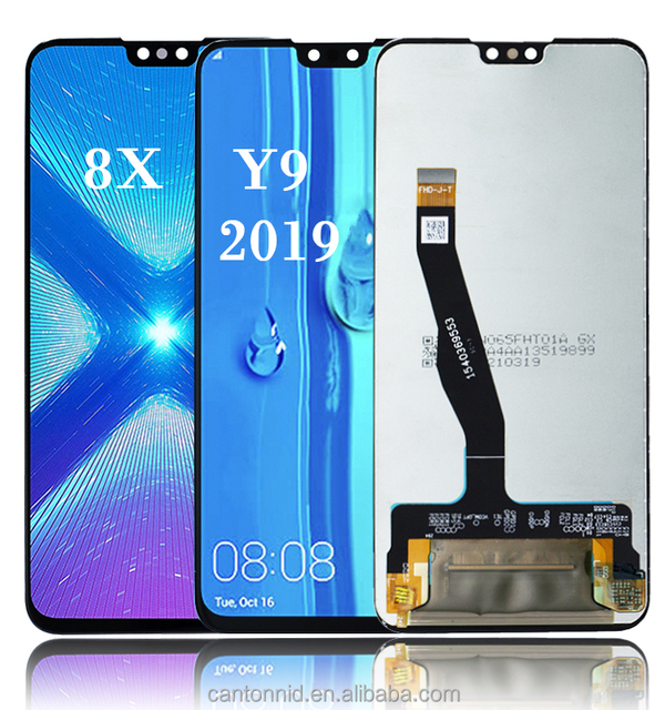 Easit Wholesale Price Mobile Phone Replacement Displays Y Lcd for huawei 8x Y9 2019 JKM LX1 LX2 LX3