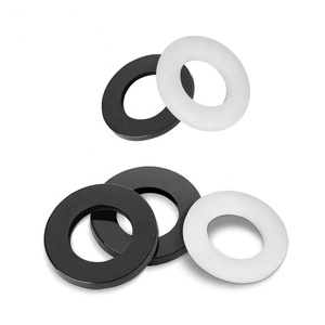 En stock cale ronde en <span class=keywords><strong>plastique</strong></span> noir blanc M3 M4 <span class=keywords><strong>M5</strong></span> M6 M8 M10 <span class=keywords><strong>rondelle</strong></span> plate en nylon DIN125 - Product Image 5