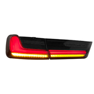 อะไหล่รถยนต์ขายส่ง อัพเกรดไฟท้ายใส LED ไฟเบรก ไฟเลี้ยว สำหรับ BMW ซีรีส์ 3 G20 M3 G80 G28 (2018-2022) - Product Image 5