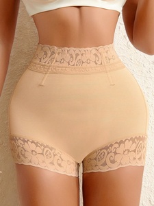 Shorty gainant pour femme, effet remonte-fesses et contrôle du ventre, avec grip antidérapant en silicone, pour diverses occasions - Product Image 2