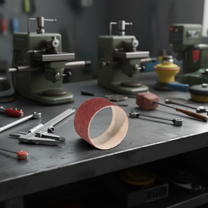 Ttake Ab1001 Funda de tela abrasiva de corindón de 30x30 mm para trabajos de rectificado y pulido de precisión - Product Image 3