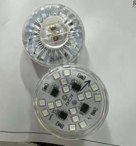 Point automatique de RVB Pixel LED allume la décoration de champ de foire de 48mm pour les manèges d'amusement le plus récent Cabochon - Product Image 1