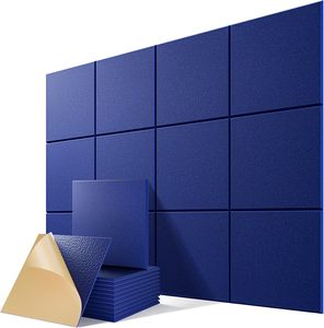 Panneaux acoustiques Spesonic, panneaux insonorisants auto-adhésifs <span class=keywords><strong>à</strong></span> peler et <span class=keywords><strong>à</strong></span> <span class=keywords><strong>coller</strong></span> pour murs, portes et plafonds - Product Image 2