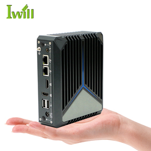 จัดส่งรวดเร็ว มินิพีซีขนาดเล็ก Nano J6412 CPU Quad Core ระบบปฏิบัติการ Win 11 รองรับ WIFI 4G LTE N1221 มินิพีซีไร้พัดลม ตัวเครื่องทำจากอะลูมิเนียมทั้งหมด - Product Image 5
