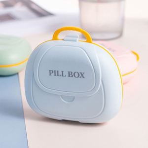 Vente en gros de boîtes de rangement pour médicaments en plastique PP à 7 compartiments avec logo personnalisé - Product Image 2