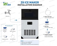 Machine à glaçons industrielle pour entreprises