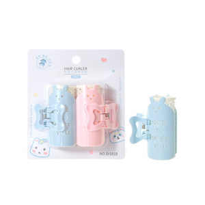 Rizador de Pelo LMLTOP Grande, Paquete de 2, Diseño de Dibujos Animados, Sin Electricidad, Resina Plástica SY1019 - Product Image 1