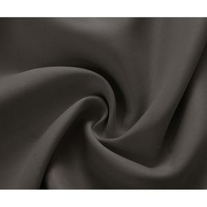 Profondo grigio colore solido breve tenda pannello mantovana per le finestre della cucina - Product Image 3