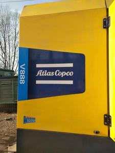 Atlas Copco 888 24 Bar Máy nén khí di động ngành công nghiệp dệt máy bay phản lực động cơ máy nén nhỏ động cơ diesel màu vàng 27m3/PHÚT 24bar - Product Image 3