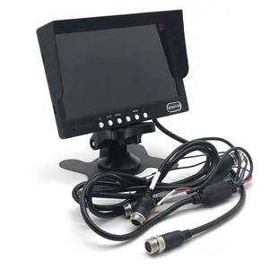 7Inch 2CH Hd Tft Lcd-kleurenscherm Auto Achteruitrijcamera Monitor Voor Achteruitrijcamera