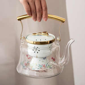 Réchaud électrique intelligent en céramique Réchaud électrique multifonctionnel à ondes lumineuses 2200W - Product Image 6