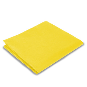 Tovaglie monouso giallo 100 100x100cm TNT resistenti e antimacchia per gli eventi - Product Image 1