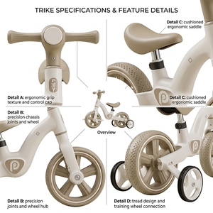Vente chaude enfants monter sur roues Scooter mignon enfants apprendre à marcher équilibre vélo Sport de plein air jouets pour bébé - Product Image 6
