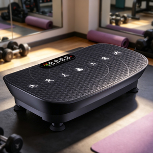 Nouvelle <span class=keywords><strong>plateforme</strong></span> <span class=keywords><strong>vibrante</strong></span> multifonction Crazy Fit - Machine de massage portable pour la maison - Équipement de fitness ABS pour la <span class=keywords><strong>musculation</strong></span> - Product Image 2