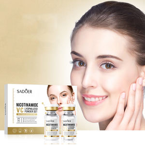 OEM ODM özel etiket SADOER Lysosomal Nicotinamide <span class=keywords><strong>C</strong></span> vitamini beyazlatma onarım akne dondurularak kurutulmuş toz seti cilt bakımı - Product Image 2