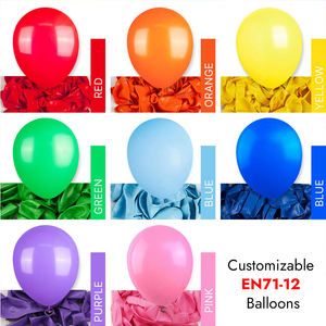 याचेन 142 पीसी रंगीन नीले हरे पीले रंग का नारंगी लेटेक्स गुब्बारे गार्लैंड आर्क किट - Product Image 3