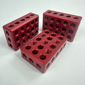 Componenti in Alluminio 6061 e Acciaio Inox Personalizzati, Anodizzazione Dura, Fresatura CNC, Lavorazione di Alta Precisione, EDM a Filo a 4 Assi, Tolleranza +/-0,01 - Product Image 5