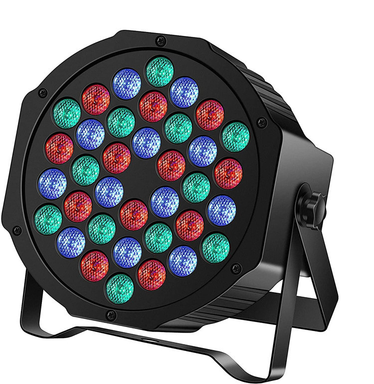 Modern Fancy DMX512 RGB 3W USB LED Stage Spotlights with Beam Sound-Activated Smart DJ Lights for Bar & Party
