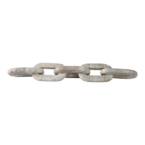 Scultura a catena in travertino per decorazioni da bagno, mensola, tavolino da caffè, soggiorno, ufficio. - Product Image 4