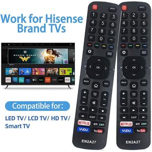 En2a27 1-năm tương thích Hisense 4K Led HD UHD thông minh <span class=keywords><strong>TV</strong></span> điều khiển từ xa với chức năng tự động mã cố định ABS silicon bàn phím - Product Image 2