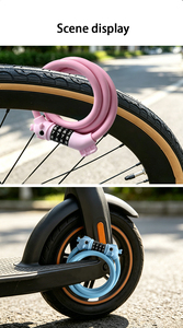 Antivol de vélo à combinaison réinitialisable haute sécurité, accessoires pour vélos, trottinettes, vélos électriques et motos - Vente chaude - Product Image 3