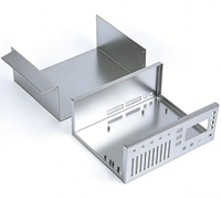 Fabrication sur mesure de tôles métalliques 1-5 mm en acier inoxydable et aluminium, services de soudage laser, supports d'angle métalliques, pièces pliées