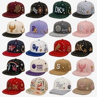 Gorra de Béisbol Original Era de Alta Calidad, 6 Paneles, Visera Plana, Gorras de Béisbol Cerradas, Bordadas, Estilo Hip Hop, Deportivas, Snapback