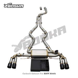 Sistema de Escape Deportivo con Válvulas OEM para M340/M3 M440/M440i B58 3.0T 2017-2025 Boska SUS304 con Control - Product Image 6
