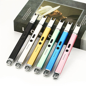 Briquet électrique à arc plasma classique DEBANG, briquet à arc USB, alliage de zinc, rechargeable, pour barbecue, cuisine, bougies, coupe-vent, portable - Product Image 1