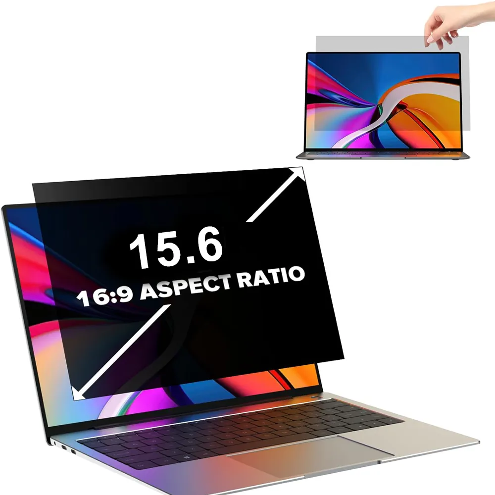 15,6 дюймов, магнитный фильтр для ноутбука, защитная пленка, протектор экрана для Macbook Air/Pro