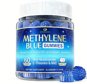 Wholesale Blue Methylene <b>Gummy</b> <b>Candy</b> Natural Energy Boost Focus Brain Booster Nootropic Cognitive Function Memory Antioxidant - Product Image 1