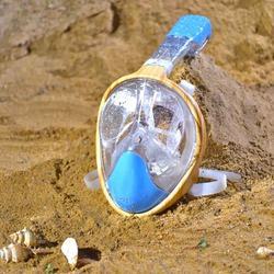 Masque complet avec système <span class=keywords><strong>de</strong></span> respiration par transfert d'<span class=keywords><strong>eau</strong></span> <span class=keywords><strong>pour</strong></span> la plongée et la natation - Product Image 6