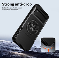 Casing Ponsel Infinix GT 50 Pro 5G dengan Ring Magnetik Kuat untuk Kamera Geser, Pelindung Belakang Anti Benturan